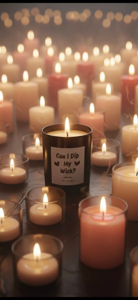 Valentine's Custom Candle